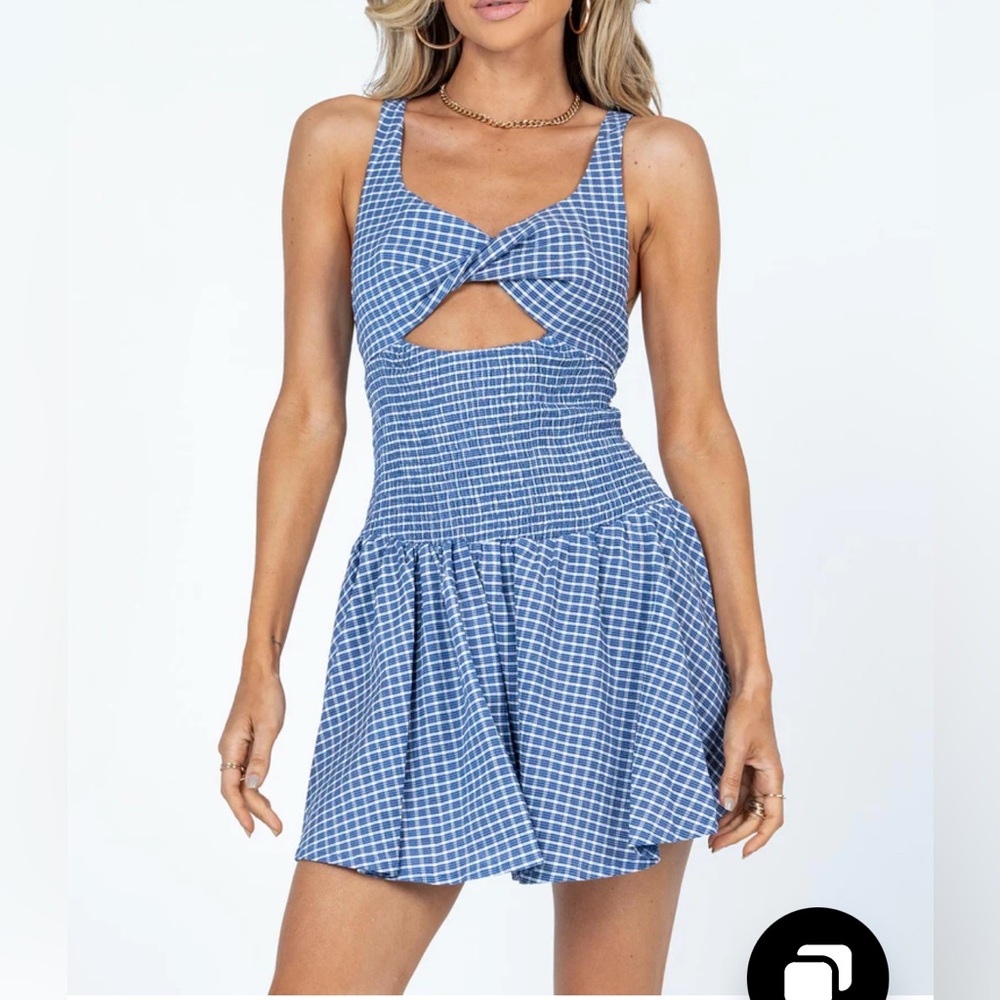 Princess Polly Arden Mini Dress Navy
